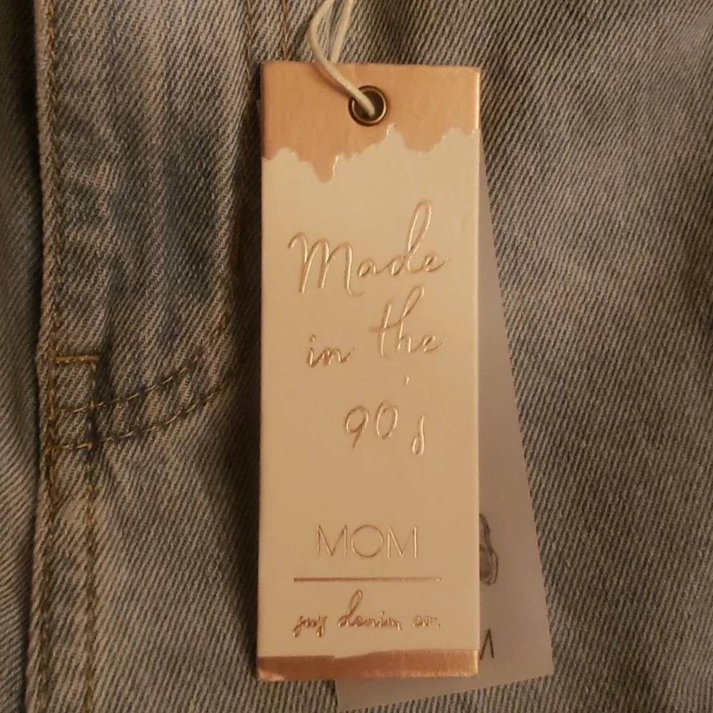 𝅺mom jeans. High waist rise - Picture 2 of 10